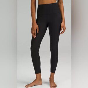 lululemon Align™ High-Rise Pant 25" Black Sz 4 EUC